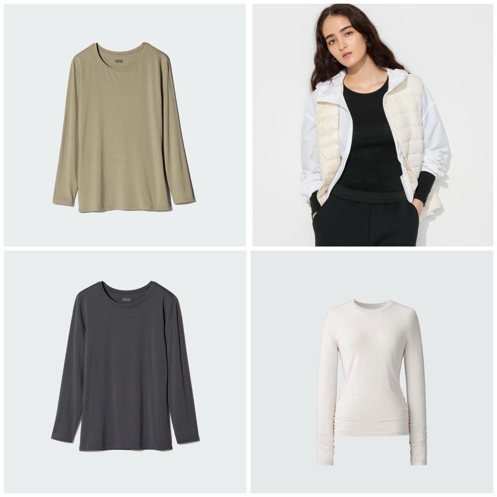 UNIQLO HeatTech Tops